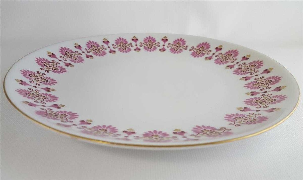 [4581645] Kuchenteller 19,1 cm Graf von Henneberg Pink Gold gebraucht - gut Bild 2