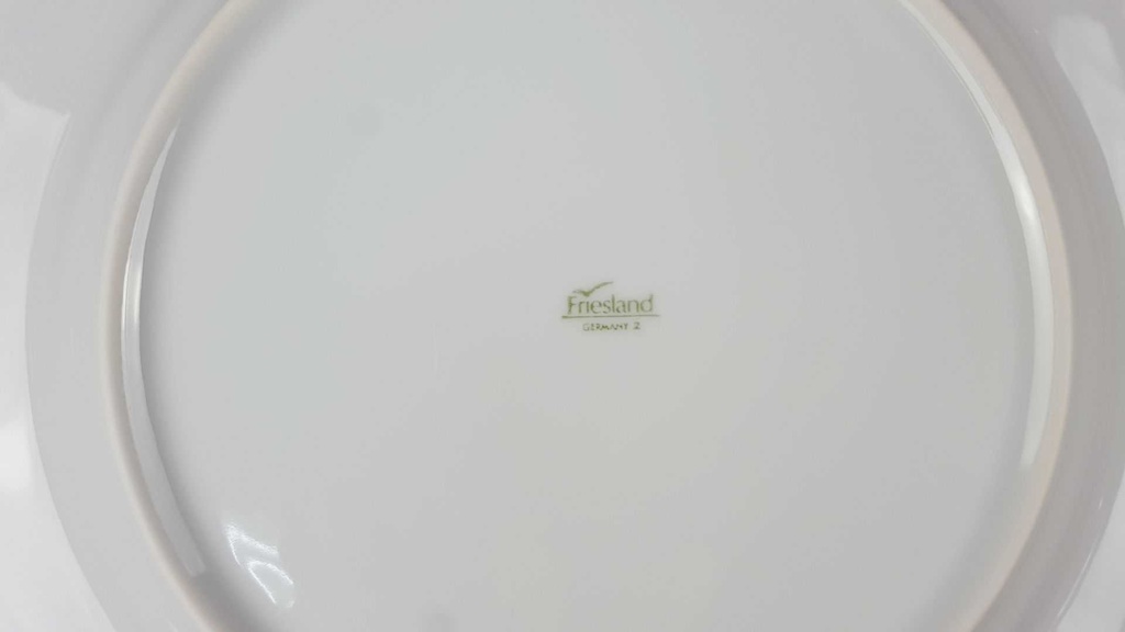 [45816451] Speiseteller Essteller 24,5 cm Friesland Melitta Jeverland Weiß gebraucht - sehr gut Bild 6