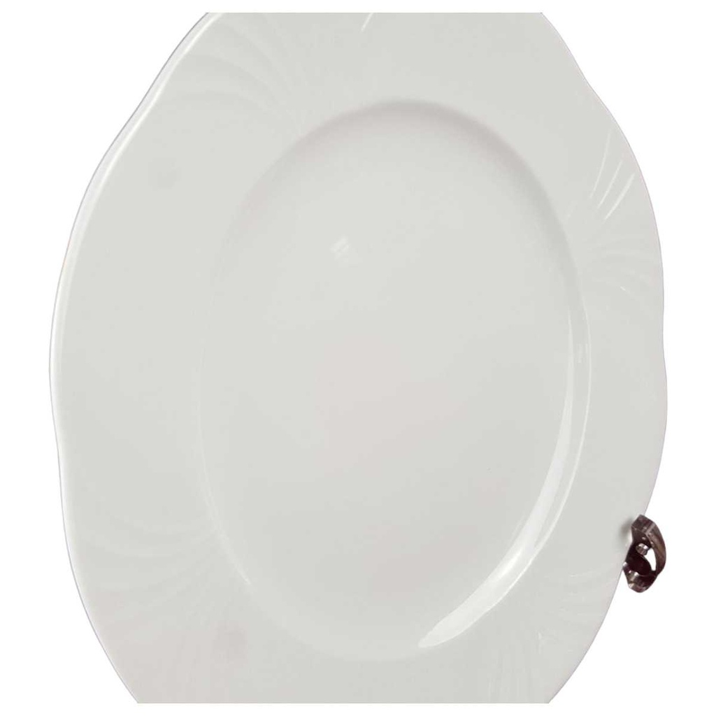 [45816453] Kuchenteller Dessertteller 21,4 cm Villeroy & Boch Arco Weiß Bone China gebraucht - gut Bild 2