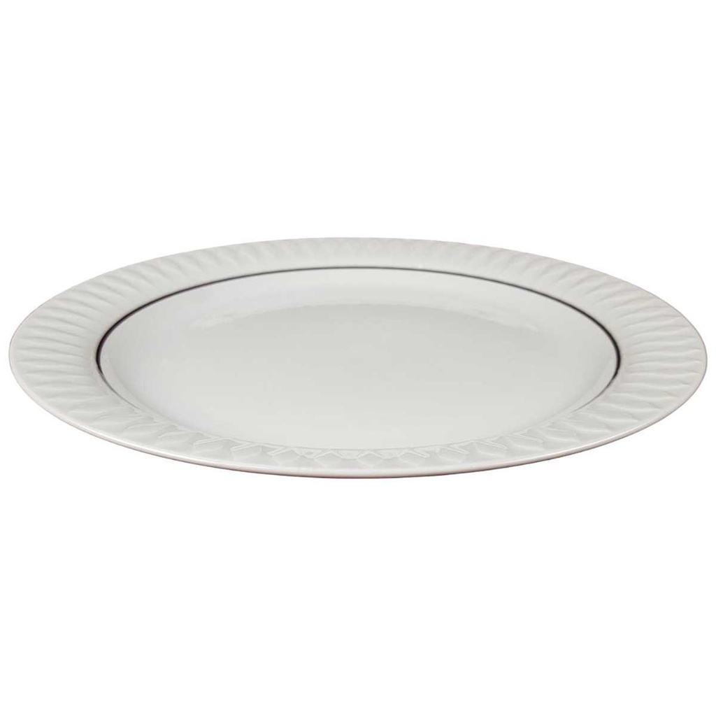 [45816454] Speiseteller Essteller 23,6 cm Thomas Porzellan Lanzette Platinrand Bild 2
