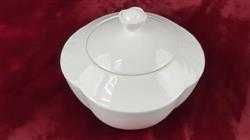 [45816455] Zuckerdose Villeroy & Boch Arco Weiß Bone China gebraucht - gut Bild 3