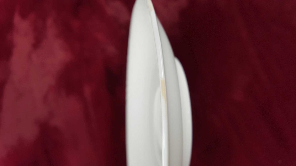 [45816457] Untertasse für Kaffee 15 cm Villeroy & Boch Arco Weiß Bone China gebraucht - sehr gut Bild 5