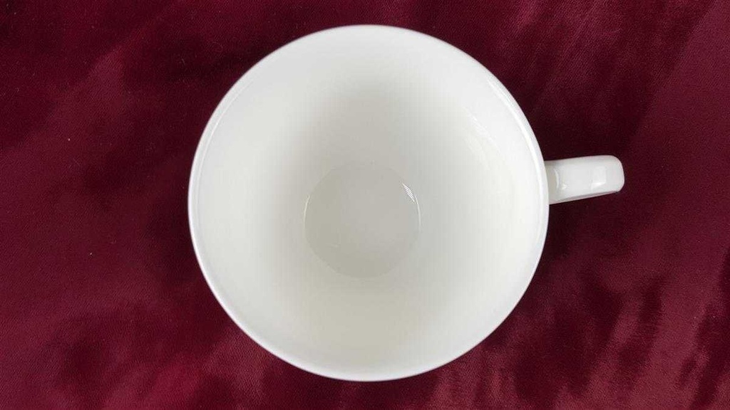 [45816458] Kaffeetasse Tasse Villeroy & Boch Arco Weiß Bone China gebraucht - sehr gut Bild 4
