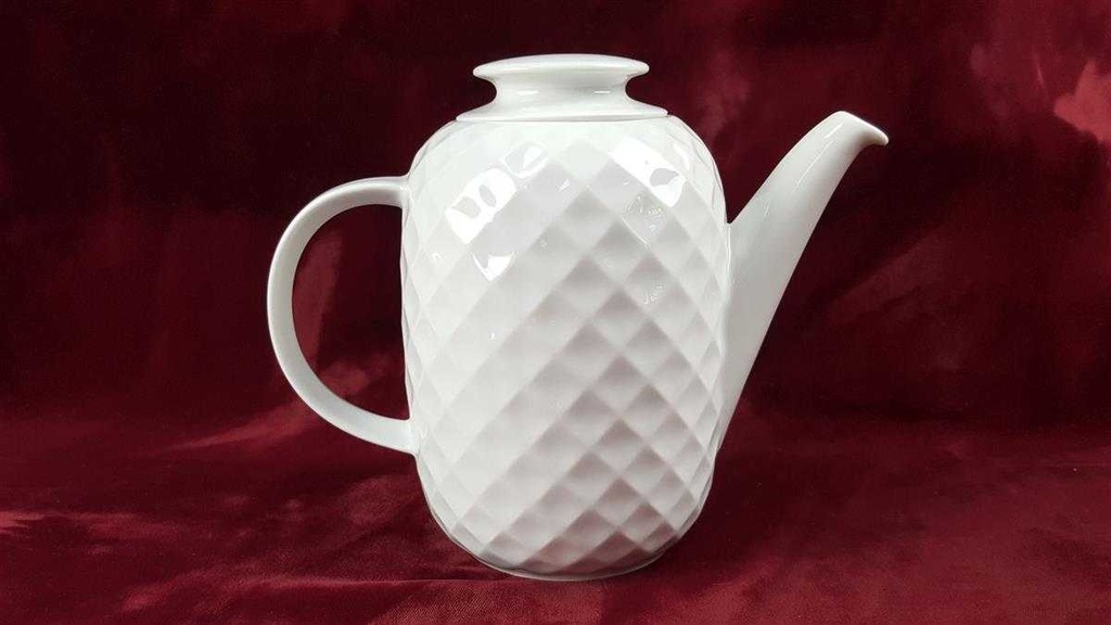 [45816468] Kaffeekanne 1,3 L Thomas Porzellan Holiday Weiß gebraucht - sehr gut Bild 3