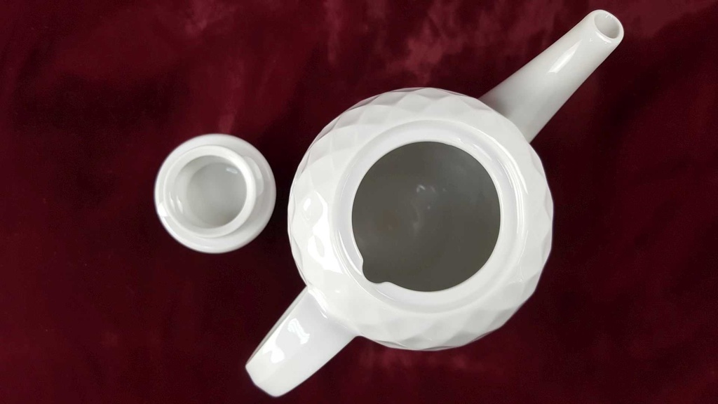 [45816468] Kaffeekanne 1,3 L Thomas Porzellan Holiday Weiß gebraucht - sehr gut Bild 5