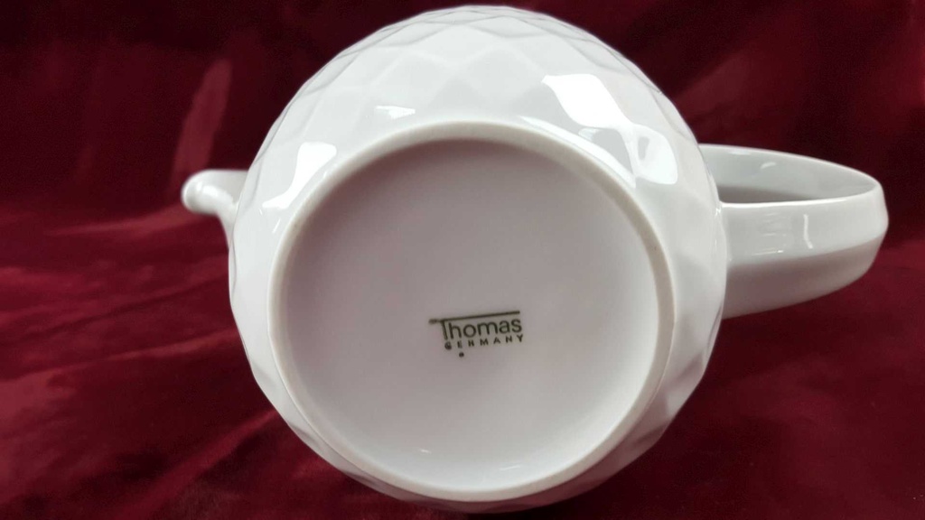 [45816468] Kaffeekanne 1,3 L Thomas Porzellan Holiday Weiß gebraucht - sehr gut Bild 6