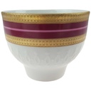 [458164719] Kaffeetasse Goldrand 0,2 L Mitterteich Rot Relief Bavaria gebraucht - gut Bild 2
