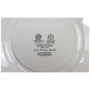 [45816472] Speiseteller Essteller 25,5 cm Johnson Bros Old Britain Castles Rot gebraucht - gut Bild 2