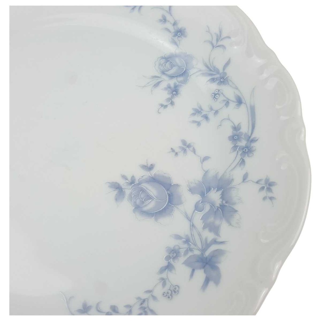 [458164721] Kuchenteller Dessertteller Mitterteich Form 2000 Blaue Blumen gebraucht - akzeptabel Bild 2