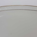 [458164726] Fleischplatte Goldrand 32,8x20,2 cm Schaller elfenbein Beige Bavaria gebraucht - akzeptabel Bild 3
