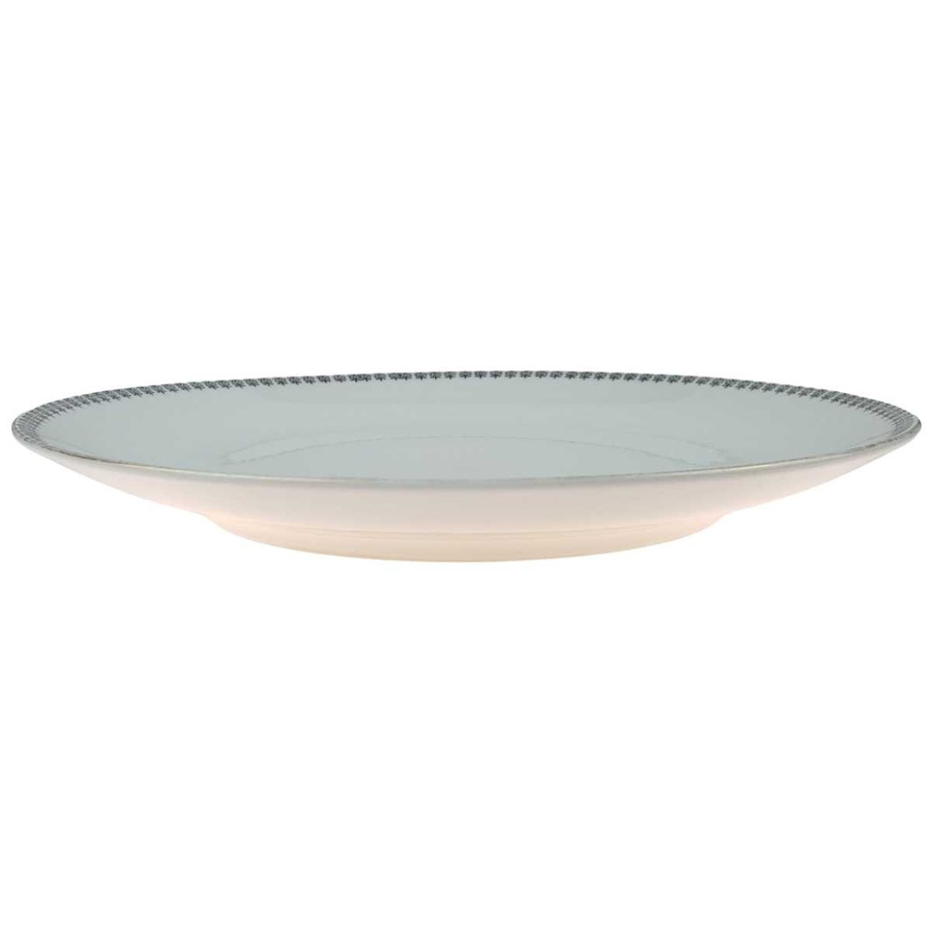 [458164742] Speiseteller Essteller 24,1 cm Retsch Wunsiedel Form 4406 schwarz gold Dekor gebraucht - gut Bild 2