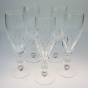 [2119174] 5er Set Sektgläser Sektglas auf Stiel Bleiskristall H 19,5 cm Bild 2