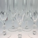 [2119174] 5er Set Sektgläser Sektglas auf Stiel Bleiskristall H 19,5 cm Bild 4