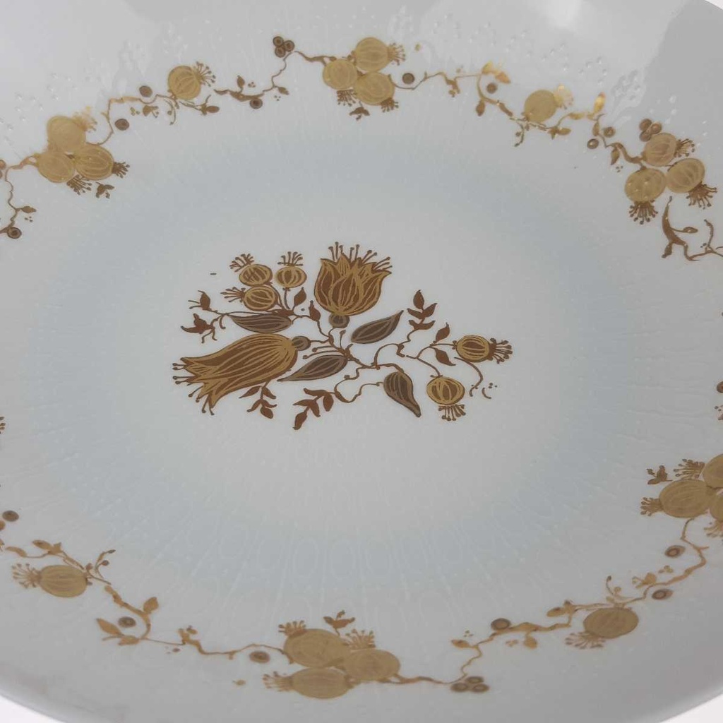 [458164750] Schale 18,4 cm Rosenthal Romanze Gold Studio Line Björn Wiinblad gebraucht - sehr gut Bild 5
