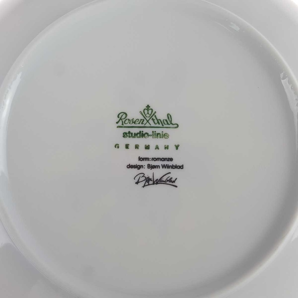 [458164750] Schale 18,4 cm Rosenthal Romanze Gold Studio Line Björn Wiinblad gebraucht - sehr gut Bild 6