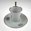 [2119181] 2er Set Espresso/Mokkatasse mit Untertasse Goldrand Seltmann Weiden Vohenstrauß gebraucht - gut Bild 3