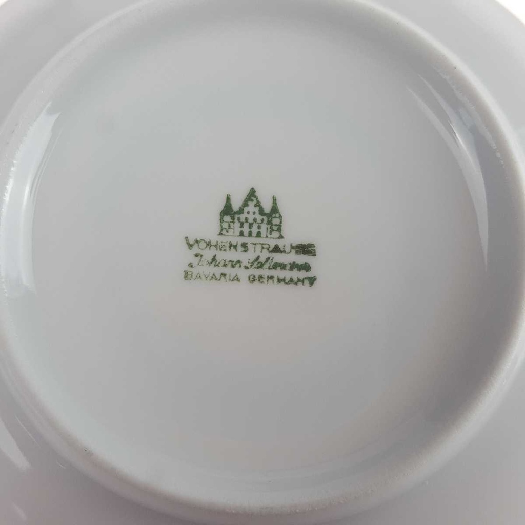[2119181] 2er Set Espresso/Mokkatasse mit Untertasse Goldrand Seltmann Weiden Vohenstrauß gebraucht - gut Bild 9