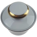 [458164767] Zuckerdose Winterling Kirchenlamitz Kobalt goldene Bordüre gebraucht - gut Bild 2