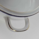 [458164788] Terrine Golddekor 1,25 L Plankenhammer blau Bavaria gebraucht - akzeptabel Bild 6