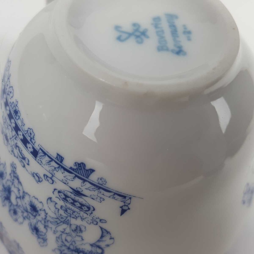 [458164809] Kaffeetasse Schaller China Blau gebraucht - gut Bild 6