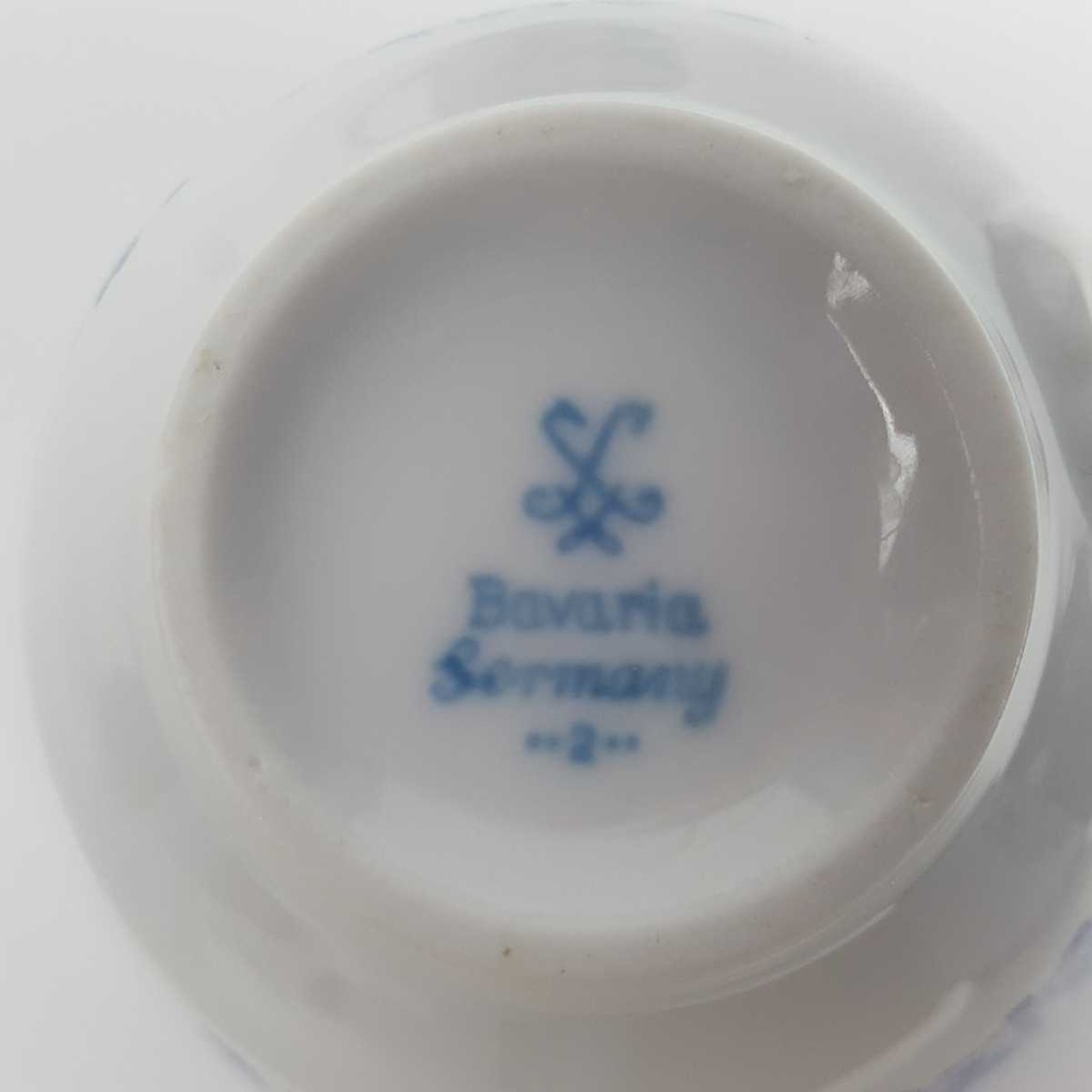 [458164809] Kaffeetasse Schaller China Blau gebraucht - gut Bild 7