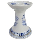 [458164813] Kerzenhalter ohne Stempel Schaller China Blau gebraucht - gut Bild 2