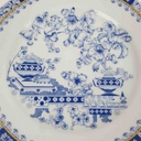 [458164814] Kuchenteller Dessertteller 19,7 cm Schaller China Blau Bavaria gebraucht - gut Bild 3