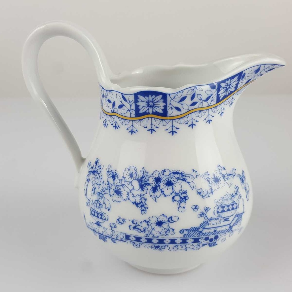 [458164819] Milchkännchen Schaller China Blau gebraucht - sehr gut Bild 3