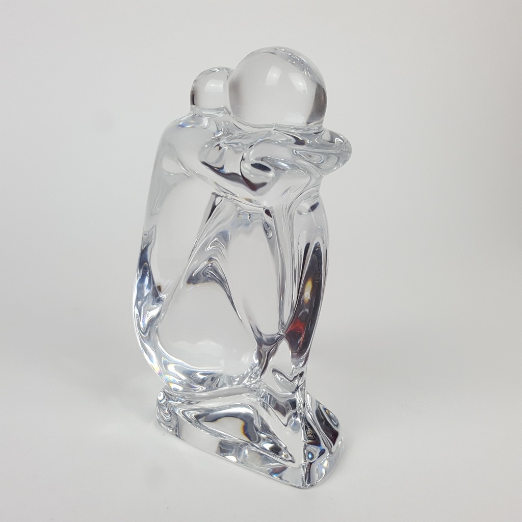 [458164821] Figur Skulptur mit Signatur 11 cm Baccarat Transparent gebraucht - sehr gut Bild 3