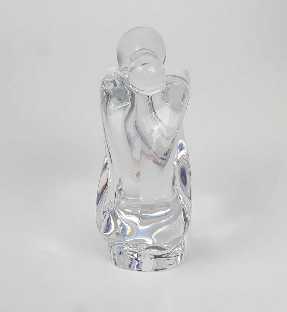 [458164821] Figur Skulptur mit Signatur 11 cm Baccarat Transparent gebraucht - sehr gut Bild 4