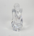 [458164821] Figur Skulptur mit Signatur 11 cm Baccarat Transparent gebraucht - sehr gut Bild 4