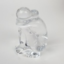 [458164821] Figur Skulptur mit Signatur 11 cm Baccarat Transparent gebraucht - sehr gut Bild 6