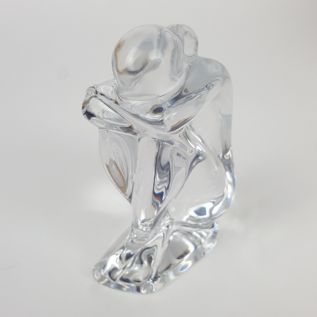 [458164821] Figur Skulptur mit Signatur 11 cm Baccarat Transparent gebraucht - sehr gut Bild 7