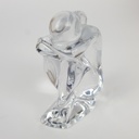 [458164821] Figur Skulptur mit Signatur 11 cm Baccarat Transparent gebraucht - sehr gut Bild 7