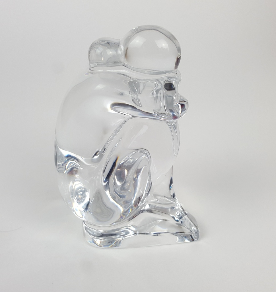 [458164821] Figur Skulptur mit Signatur 11 cm Baccarat Transparent gebraucht - sehr gut Bild 9