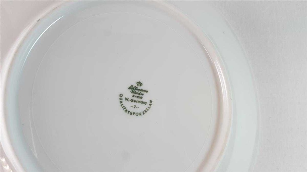 [458164827-2] Kuchenteller Dessertteller 19 cm Seltmann Weiden Doris Bayerisch Blau gebraucht - gut Bild 3