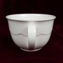 [458164829] Tasse Frühstückstasse 0,35 L Villeroy & Boch Damasco Weiß gebraucht - gut Bild 4