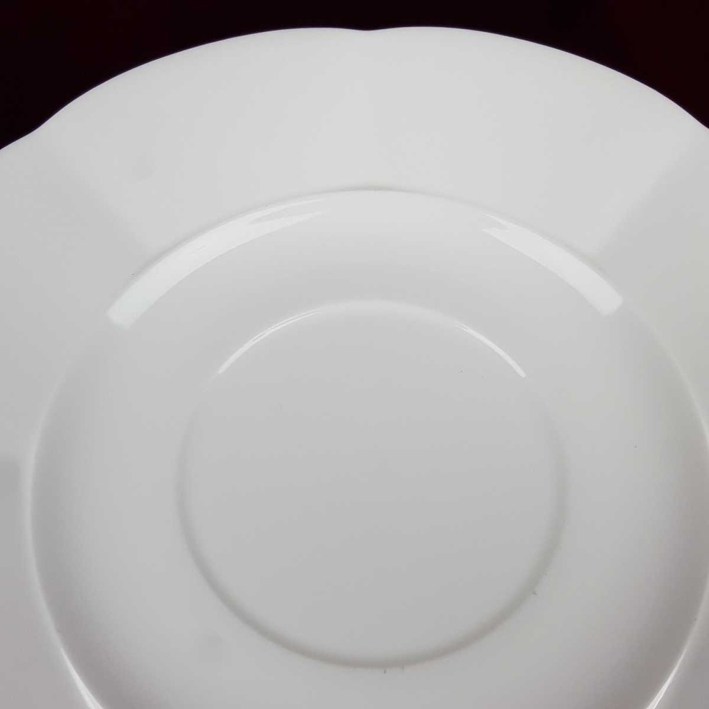 [458164830] Untertasse 17,5 cm Villeroy & Boch Damasco Weiß gebraucht - gut Bild 3