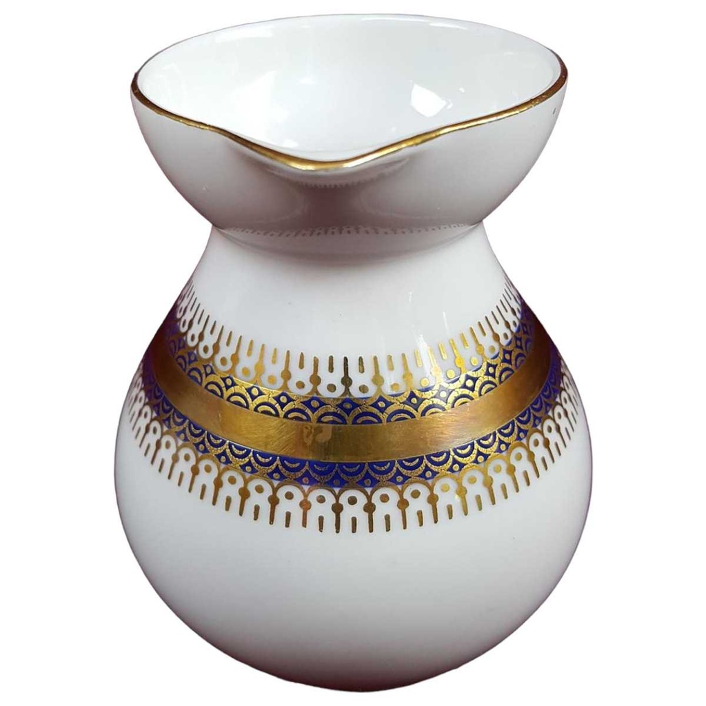 [45816485] Milchkännchen Golddekor Seltmann Weiden Vohenstrauß Form 6397 Kobaltblau Blau gebraucht - gut Bild 2