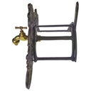 [458164855] Schlauchhalter Wandschlauchhalter mit Messing Wasserhahn Bild 4