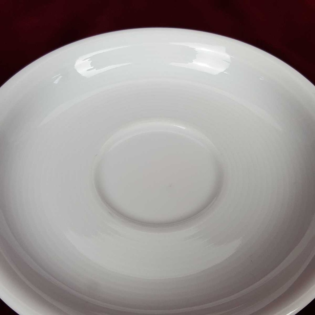 [458164866] Untertasse 14,1 cm Thomas Porzellan Trend Weiß gebraucht - gut Bild 3