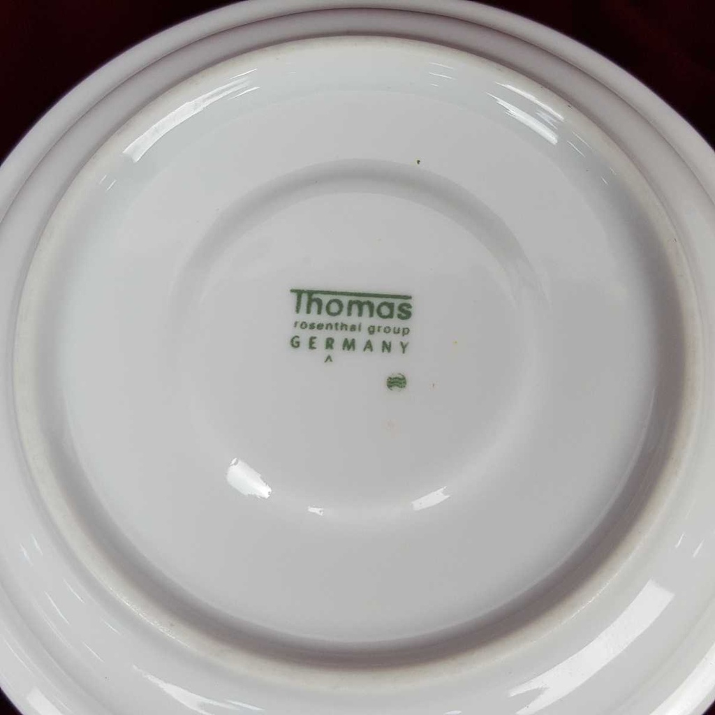 [458164866] Untertasse 14,1 cm Thomas Porzellan Trend Weiß gebraucht - gut Bild 4