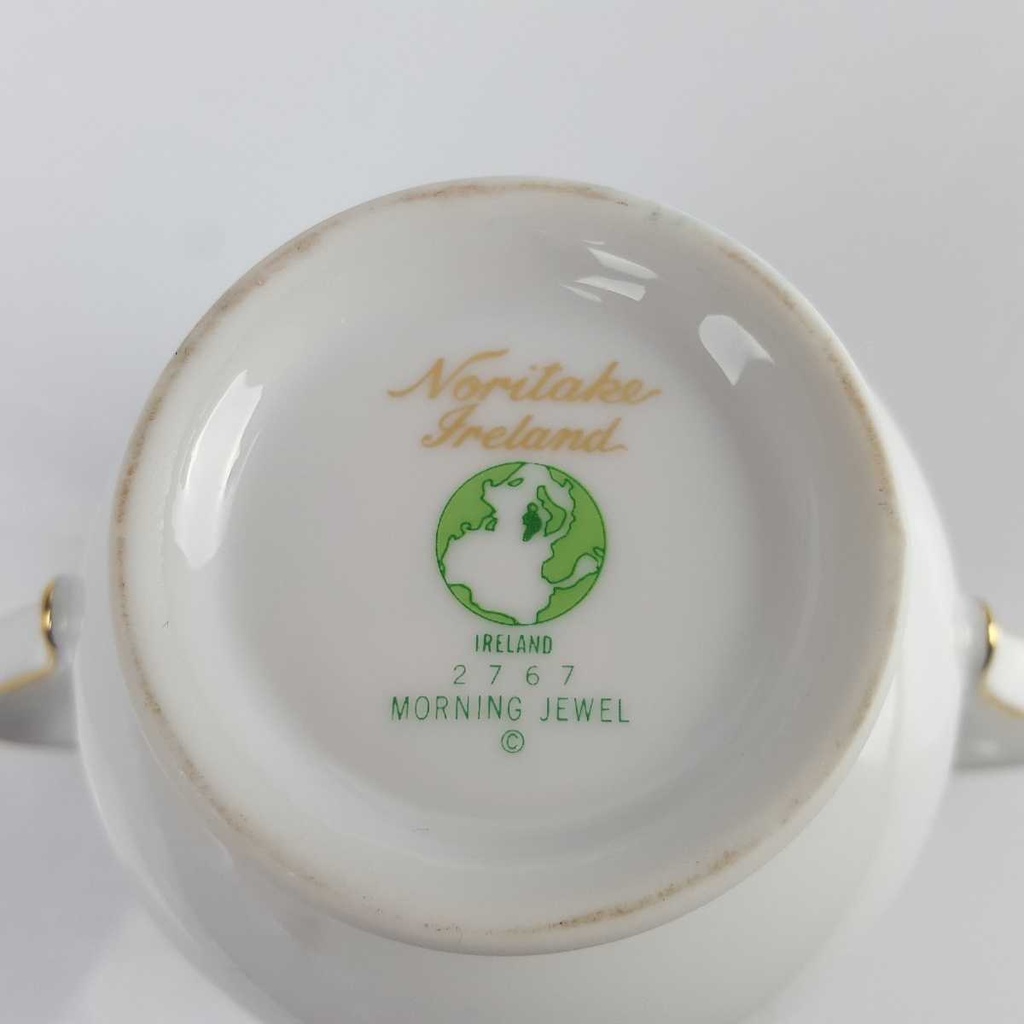 [458164883] Zuckerdose Noritake Ireland 2767 Morning Jewel gebraucht - sehr gut Bild 4