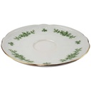 [458164888] Untertasse für Kaffee 14,7 cm Seltmann Weiden Wien Grüne Rose gebraucht - gut Bild 2