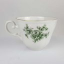 [458164890] Kaffeetasse Seltmann Weiden Wien Grüne Rose gebraucht - gut Bild 3