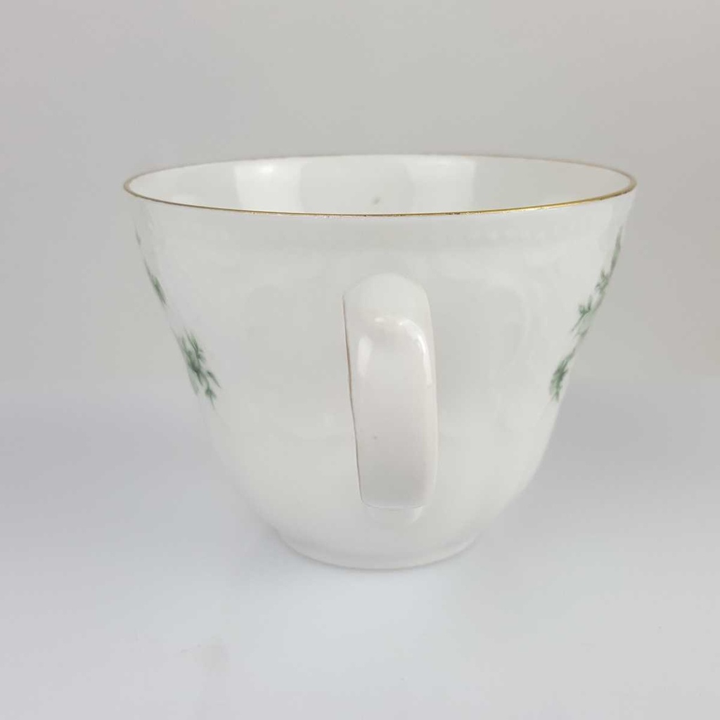 [458164890] Kaffeetasse Seltmann Weiden Wien Grüne Rose gebraucht - gut Bild 4