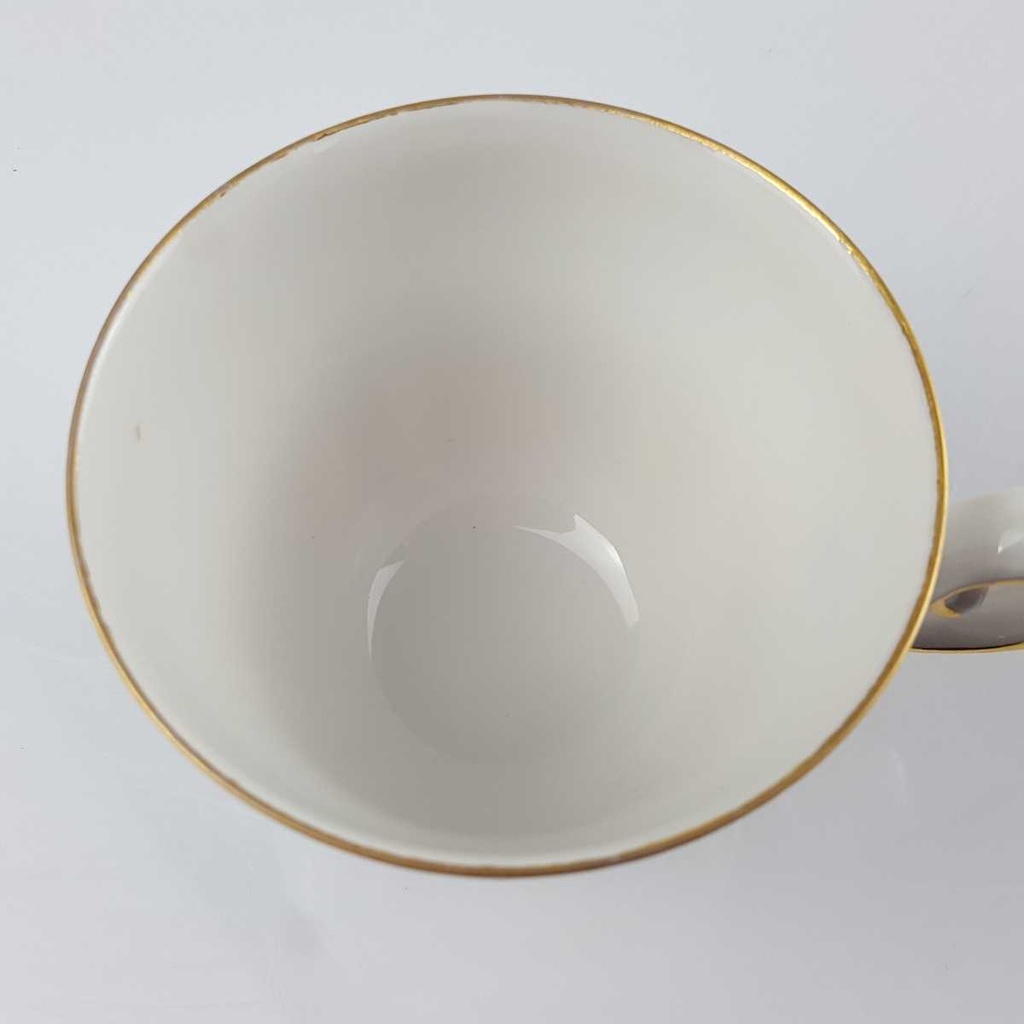 [458164890] Kaffeetasse Seltmann Weiden Wien Grüne Rose gebraucht - gut Bild 5