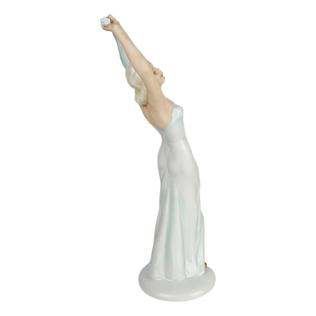 [458164903] Porzellanfigur 23,4 cm Heinz Schaubach gebraucht - gut Bild 3