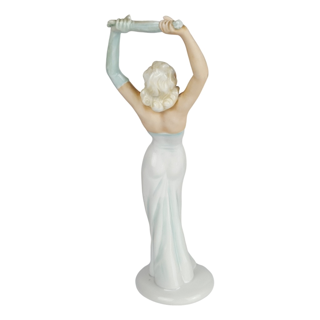 [458164903] Porzellanfigur 23,4 cm Heinz Schaubach gebraucht - gut Bild 4