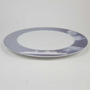 [458164919] Pizzateller Platzteller 33 cm Rosenthal Epoque Mona Lisa Transparent gebraucht - gut Bild 2